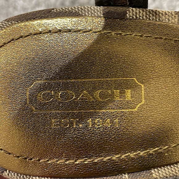 Coach Platform High Heels! Size 10 - Picture 6 of 6